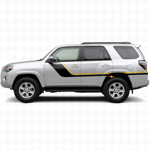 Twin Stripes Side Vinyl Decal Kit for Toyota 4Runner 2009-2024 2