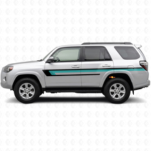 Triple Stripes Door Side Vinyl Decal for Toyota 4Runner 2009-2024 2