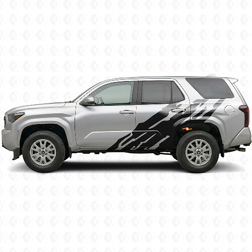 Mud Splash Graphic Side Vinyl Decal for Toyota 4Runner 2024+