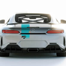 Racing GT2 Pro Side Hood Roof Trunk Vinyl Decal Kit For Mercedes AMG GT 6