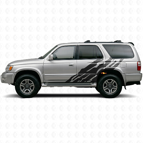 Mud Splash Graphic Side Vinyl Decal for Toyota 4Runner 1995-2002