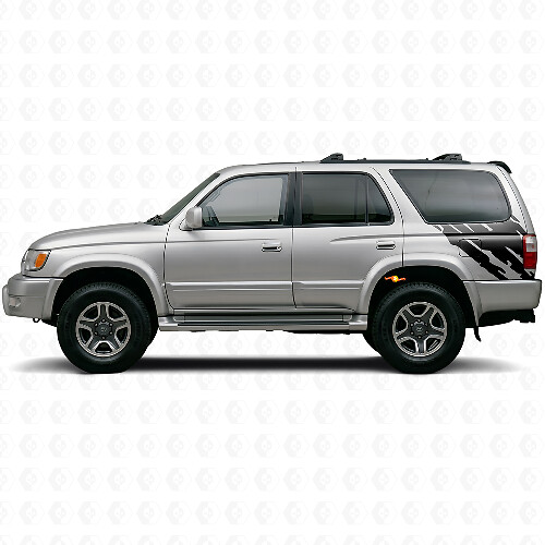 Mud Splash Graphic Rear Side Vinyl Decal for Toyota 4Runner 1995-2002 1