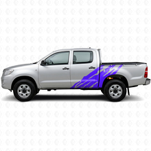 Mud Splash Graphic Side Vinyl Decal for Toyota Hilux 2004-2015  2
