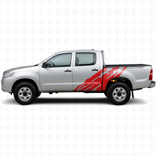 Mud Splash Graphic Side Vinyl Decal for Toyota Hilux 2004-2015  3