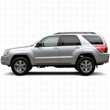 Mud Splash Graphic Bedside Vinyl Decal Kit for Toyota 4Runner 2002-2009_3