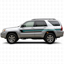 Triple Stripes Door Side Vinyl Decal for Toyota 4Runner 2002-2009 2