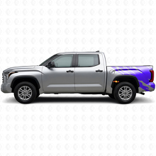 Mud Splash Graphic Rear Side Vinyl Decal for Toyota Tundra 2022+ 2