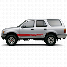Decorated Stripes Rocker Panel Vinyl Decal for Toyota 4Runner 1989-1995 3