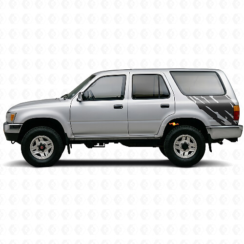 Mud Splash Graphic Rear Side Vinyl Decal for Toyota 4Runner 1989-1995 1