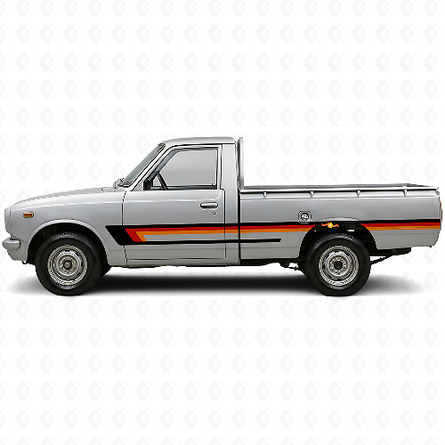Triple Stripes Door Side Vinyl Decal for Toyota Hilux 1968-1972