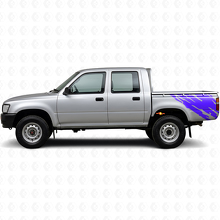 Mud Splash Graphic Rear Side Vinyl Decal for Toyota Hilux 1988-1997 2