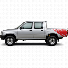 Mud Splash Graphic Rear Side Vinyl Decal for Toyota Hilux 1988-1997 3