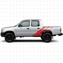 Mud Splash Graphic Side Vinyl Decal for Toyota Hilux 1997-2004 3