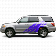 Mud Splash Graphic Side Vinyl Decal for Toyota Sequoia 2000-2007 2