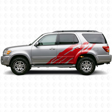 Mud Splash Graphic Side Vinyl Decal for Toyota Sequoia 2000-2007 3