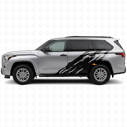 Mud Splash Graphic Side Vinyl Decal for Toyota Sequoia 2022+
