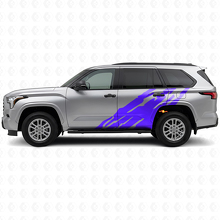 Mud Splash Graphic Side Vinyl Decal for Toyota Sequoia 2022+ 2