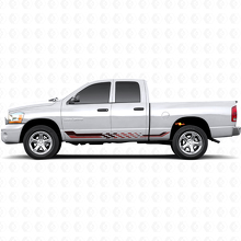 Checkered Flag Side Stripes Vinyl Decal for Dodge Ram 1500 2002-2008 3