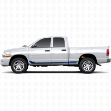 Racing Style Side Stripes Vinyl Decal for Dodge Ram 1500 2002-2008 2