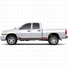 Racing Style Side Stripes Vinyl Decal for Dodge Ram 1500 2002-2008 3
