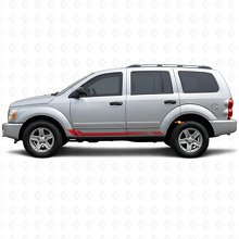 Honeycomb Stripes Side Vinyl Decal for Dodge Durango 2004-2009 3