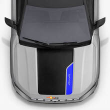Blackout 4x4 Hood Vinyl Decals for Jeep Compass 2026 2