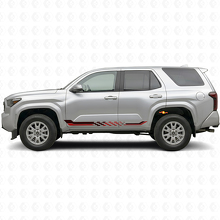 Checkered Flag Side Stripes Vinyl Decal for Toyota 4Runner 2024+ 3