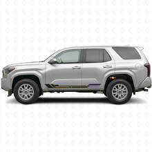 Curved Stripes Rocker Panel Vinyl Decal for Toyota 4Runner 2024+ 2