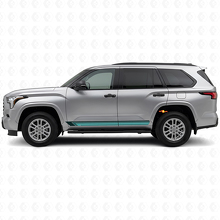 Vintage Straight Stripes Side Vinyl Decal for Toyota Sequoia 2022+ 2