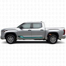 Vintage Style Side Stripes Vinyl Decal for Toyota Tundra 2022+ 2