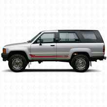Honeycomb Stripes Side Vinyl Decal for Toyota 4Runner 1984-1989_3