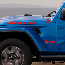 Zombie Style Logo Vinyl Decal Kit for Jeep Wrangler Rubicon 3