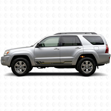 Curved Stripes Rocker Panel Vinyl Decal for Toyota 4Runner 2002-2009_2