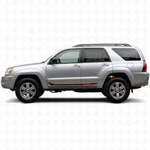 Racing Style Side Stripes Vinyl Decal for Toyota 4Runner 2002-2009_3