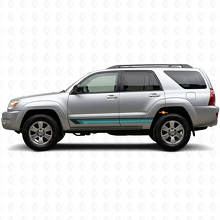 Vintage Straight Stripes Side Vinyl Decal for Toyota 4Runner 2002-2009_2