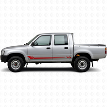 Honeycomb Stripes Side Vinyl Decal for Toyota Hilux 1988-1997_3