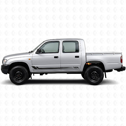 Honeycomb Stripes Side Vinyl Decal for Toyota Hilux 1997-2004