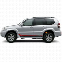 Honeycomb Stripes Side Vinyl Decal for Toyota Land Cruiser Prado 2002-2009_3