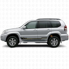 Curved Stripes Rocker Panel Vinyl Decal for Toyota Land Cruiser Prado 2002-2009_2