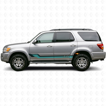 Vintage Style Side Stripes Vinyl Decal for Toyota Sequoia 2000-2007_2