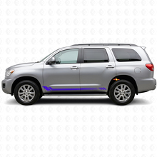 Honeycomb Stripes Side Vinyl Decal for Toyota Sequoia 2007-2022_2