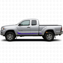Honeycomb Stripes Side Vinyl Decal for Toyota Tacoma 2004-2015_2