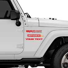 Zombie Resistance Corps Vinyl Decals for Jeep Wrangler Rubicon 3