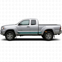 Vintage Straight Stripes Side Vinyl Decal for Toyota Tacoma 2004-2015_2