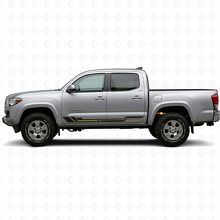 Curved Stripes Rocker Panel Vinyl Decal for Toyota Tacoma 2015-2023_2