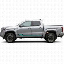 Vintage Style Side Stripes Vinyl Decal for Toyota Tacoma 2023+_2