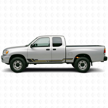 Curved Stripes Rocker Panel Vinyl Decal for Toyota Tundra 1999-2006_2