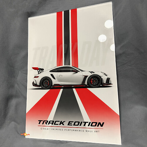 Track Edition Glossy Acrylic Wall Art Panel 