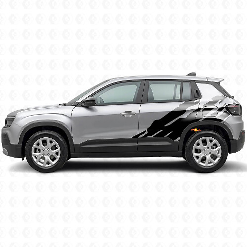 Mud Splash Graphic Side Vinyl Decal for Jeep Avenger 2023+