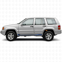 Racing Style Side Stripes Vinyl Decal for Jeep Grand Cherokee 1993-1998_2